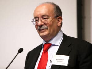 Amory Lovins delivered the keynote address, titled “Disruptive Energy Futures.”